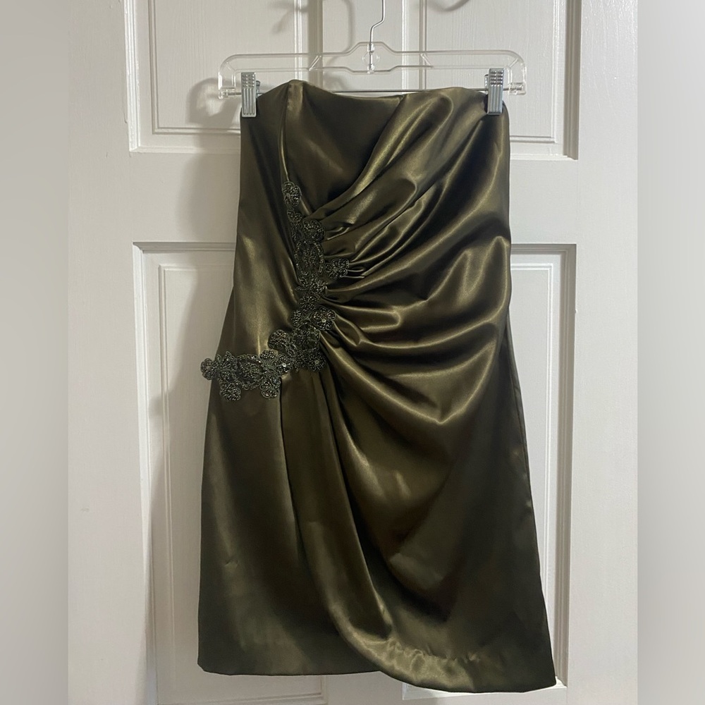 XSCAPE by Joanna Chen strapless dress for formal, wedding, prom, etc